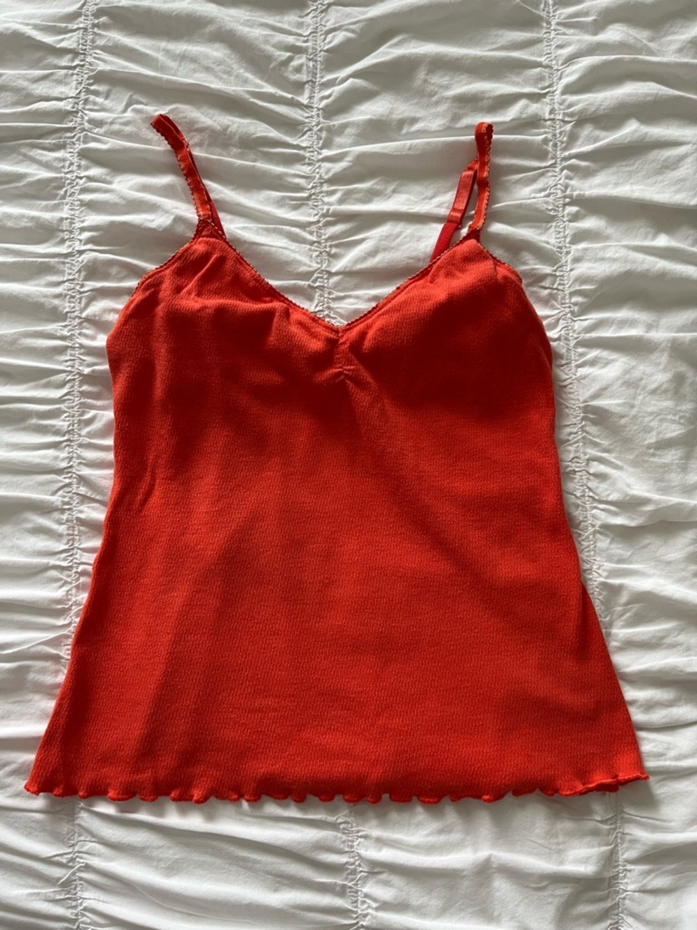 Vintage Lettuce Edge Cami